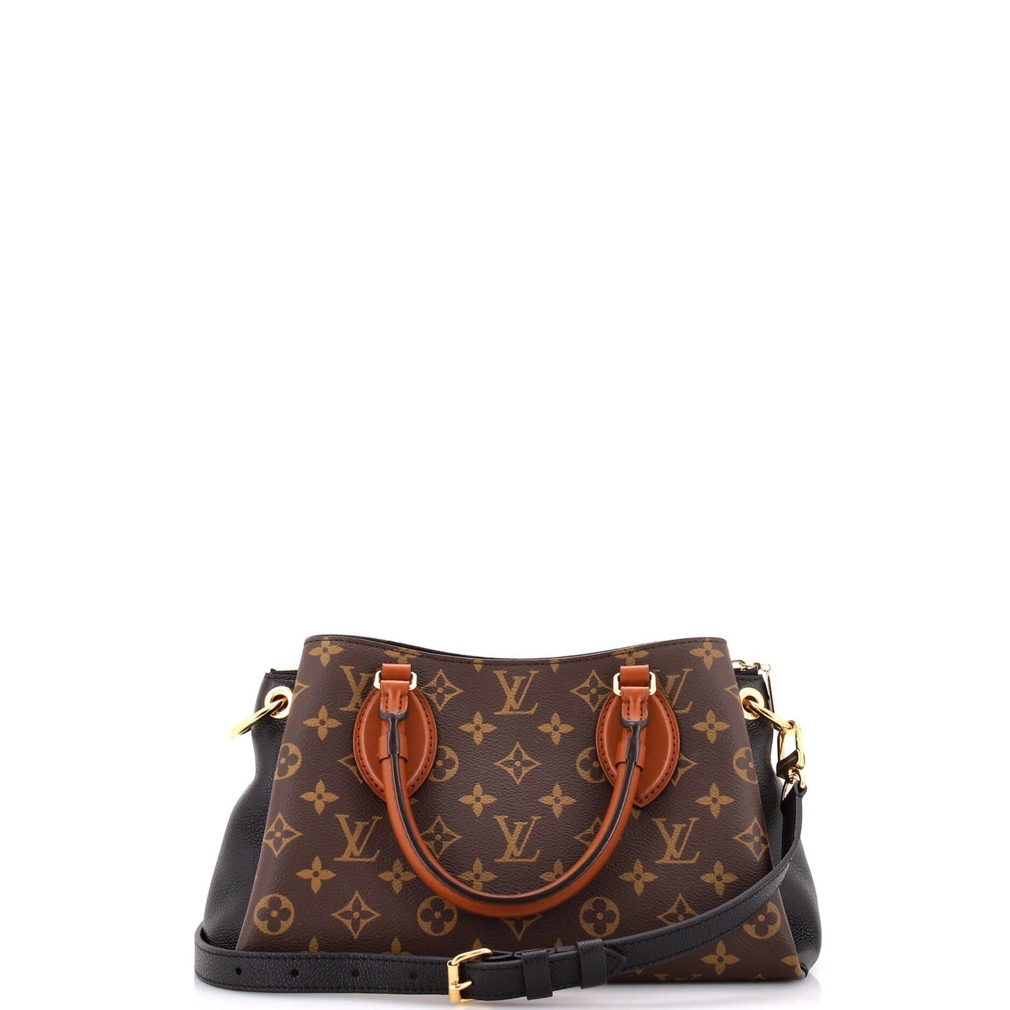 Louis Vuitton Vendome Tote With Bb Leather Canvas Shoulder Bag