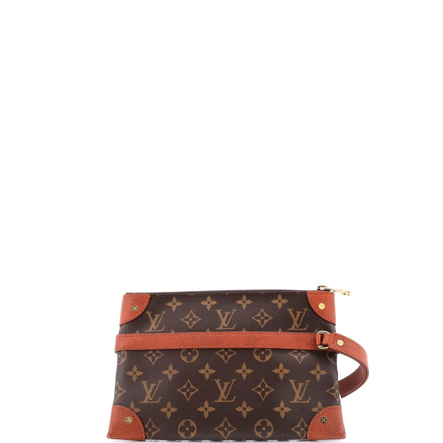 Louis Vuitton Nba Net Flat Pouch Clutch Bag Canvas Monogram Shoes
