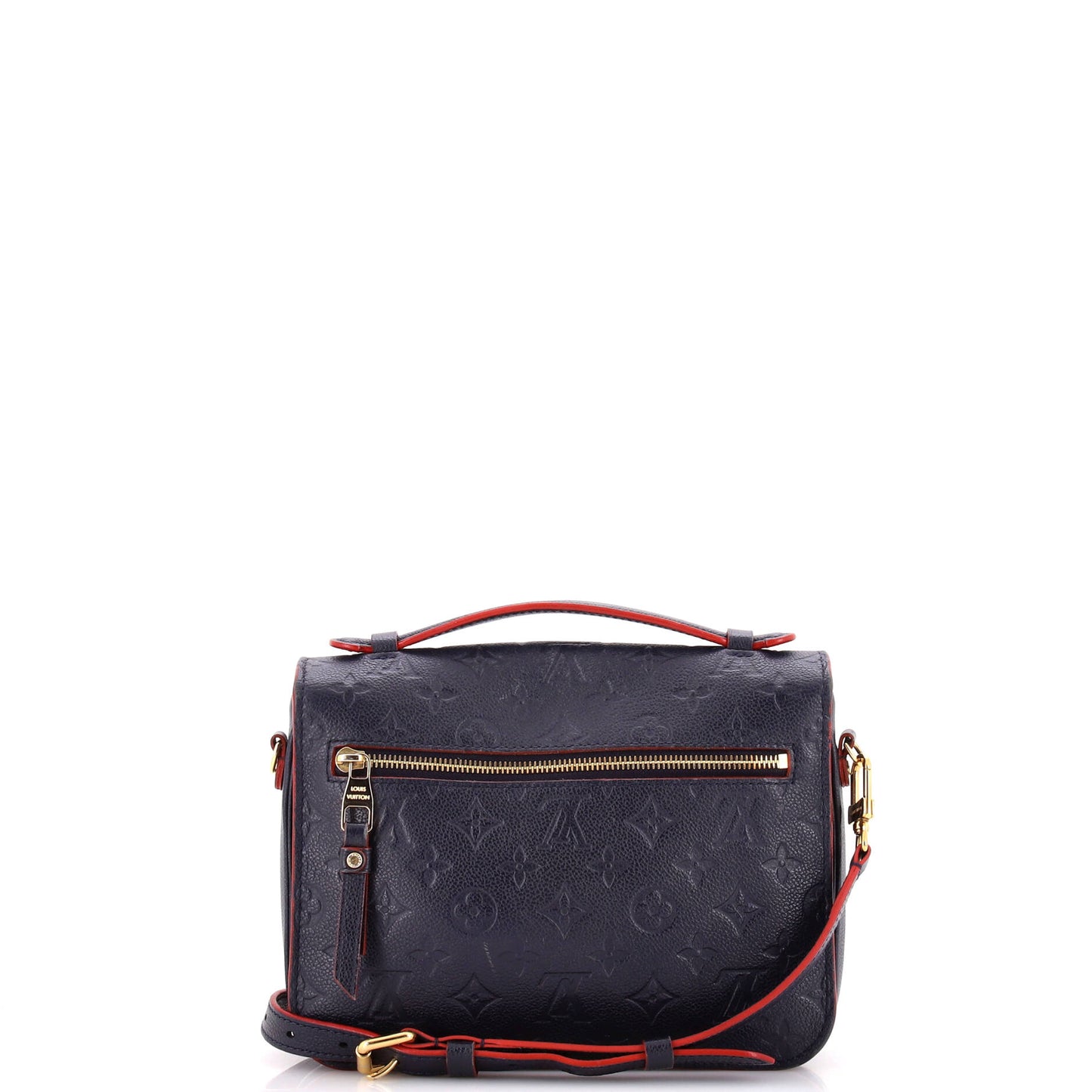 Louis Vuitton Pochette Metis Empreinte East West Handbag Leather Monogram Travel Bag