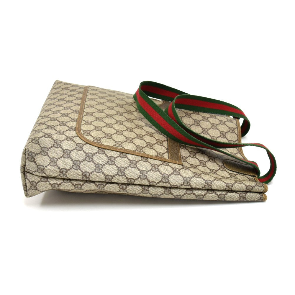 Gucci Accessory Collection Supreme Bag Canvas Monogram Tote Bag