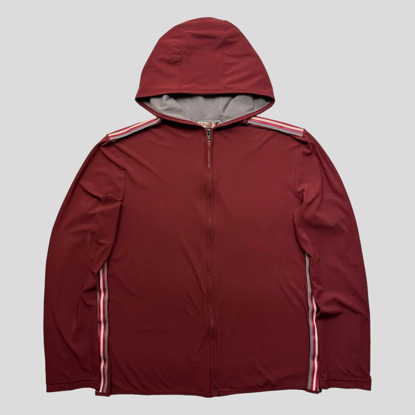 Prada Handbag Sport Gel Seam Technical Hoodie - XL Nylon