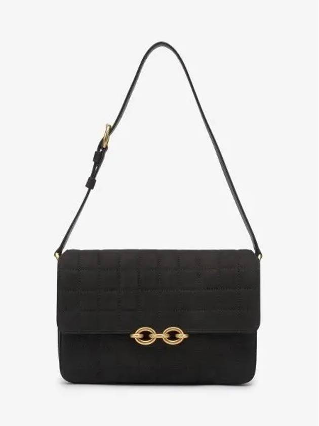YSL Saint Laurent Luxury Trending Le Maillon Quilting Satchel Shoulder Bag Black Satchel Bag