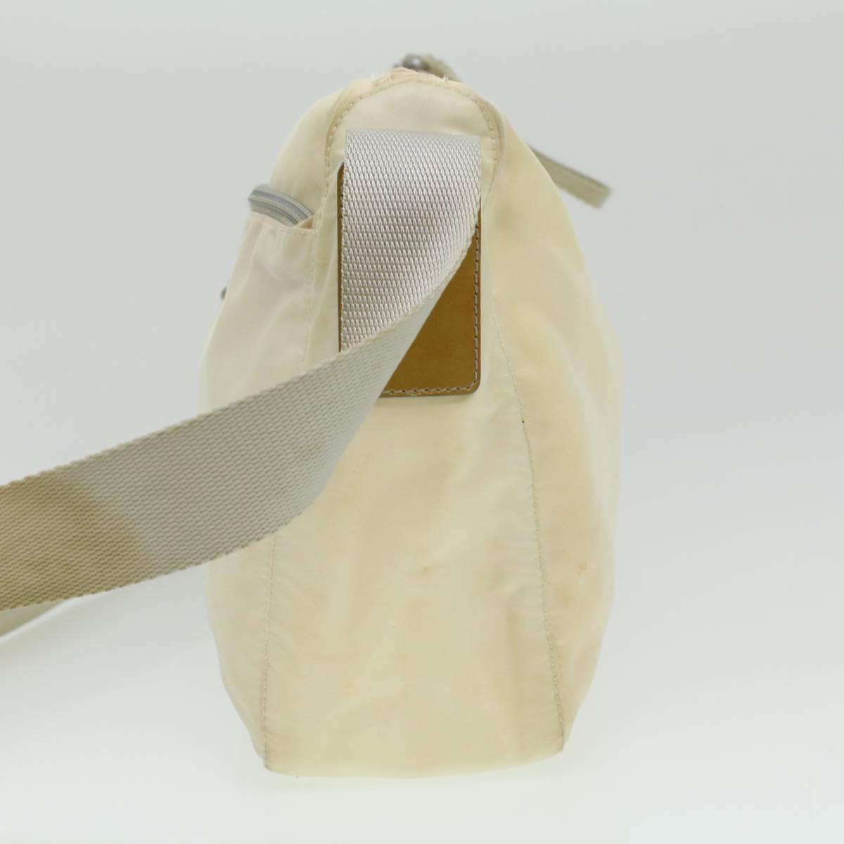 Prada Shoulder Bag Nylon Cream