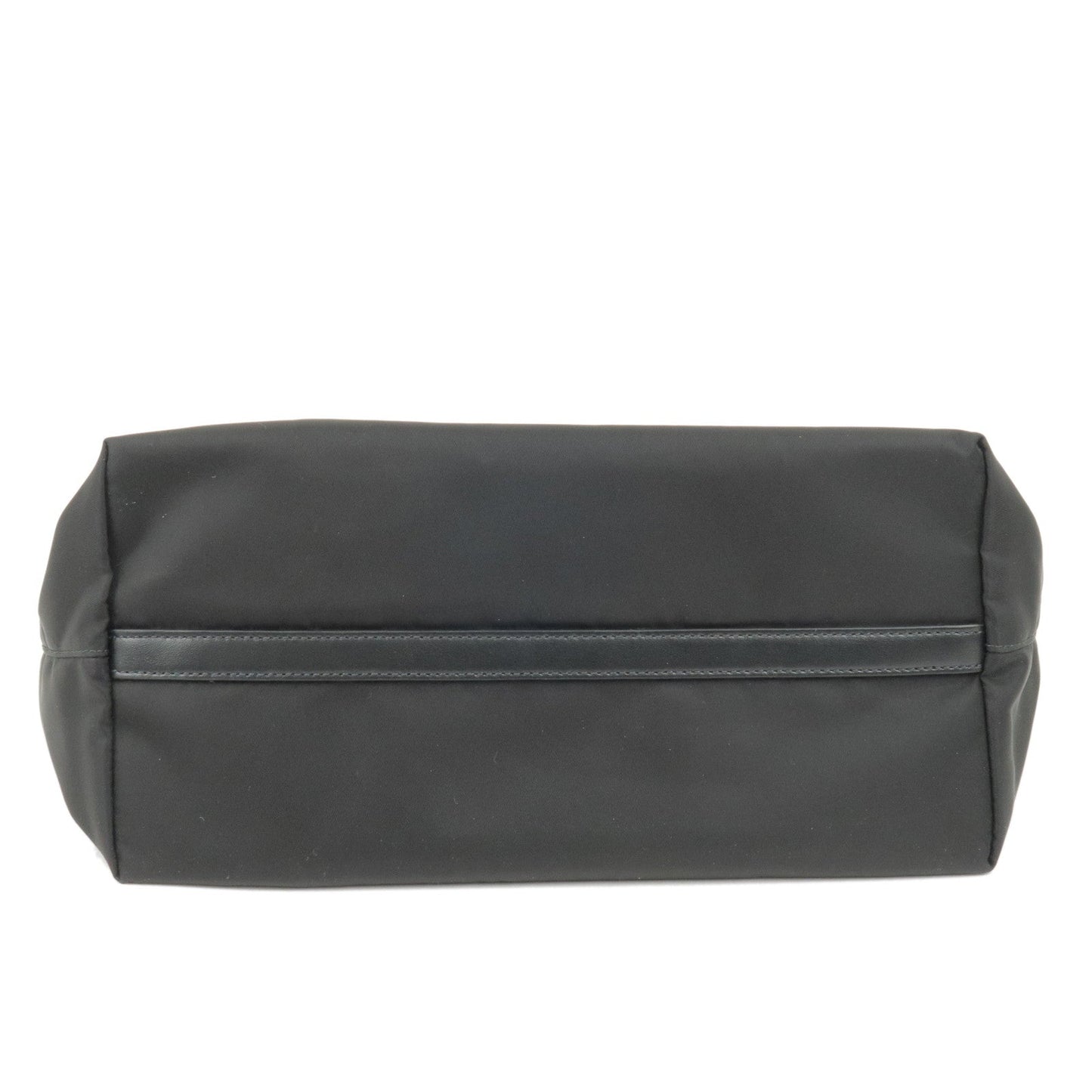 Prada Prada Logo Nylon Leather Tote Bag Hand Bag 1Bg159 35809 17