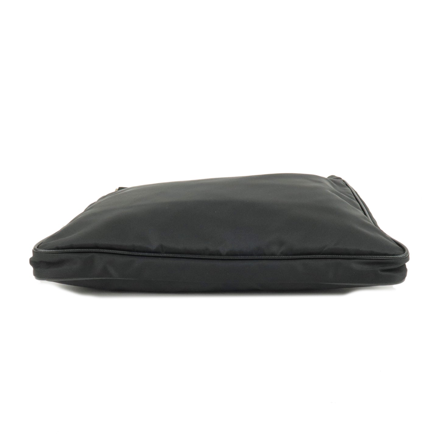 Prada Prada Logo Nylon Leather Shoulder Bag Nero Black Va0348 35829 15