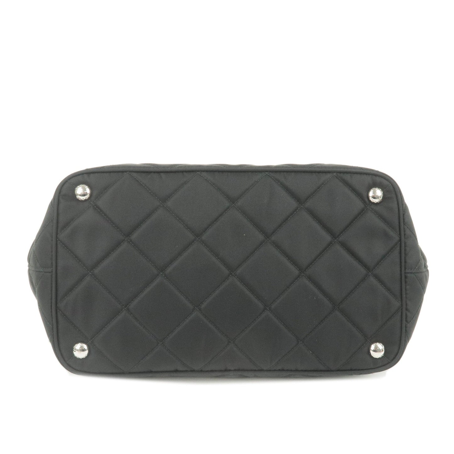 Prada Prada Nylon Leather Quilting 2Way Chain Shoulder Bag
