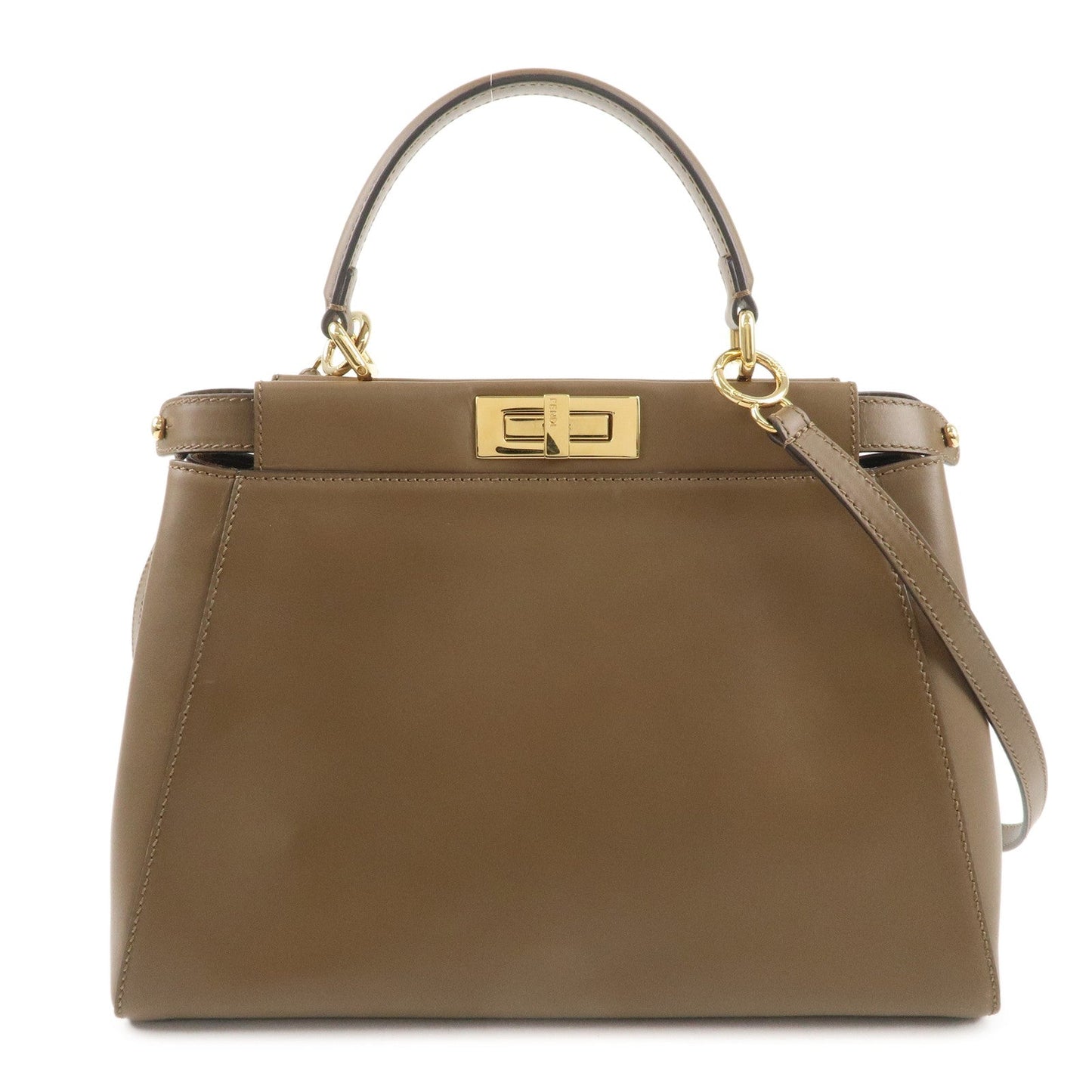 Shoulder Bag Peekaboo Regular 2Way Hand Bag Brown