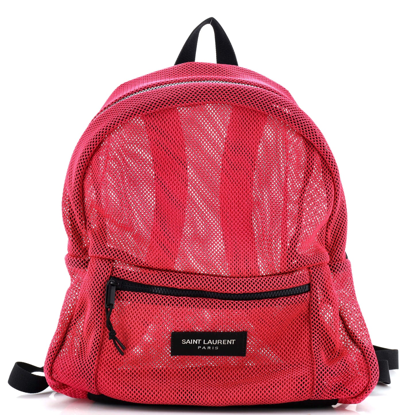 YSL Saint Laurent Saint Laurent Trending Zip Backpack Mesh Logo