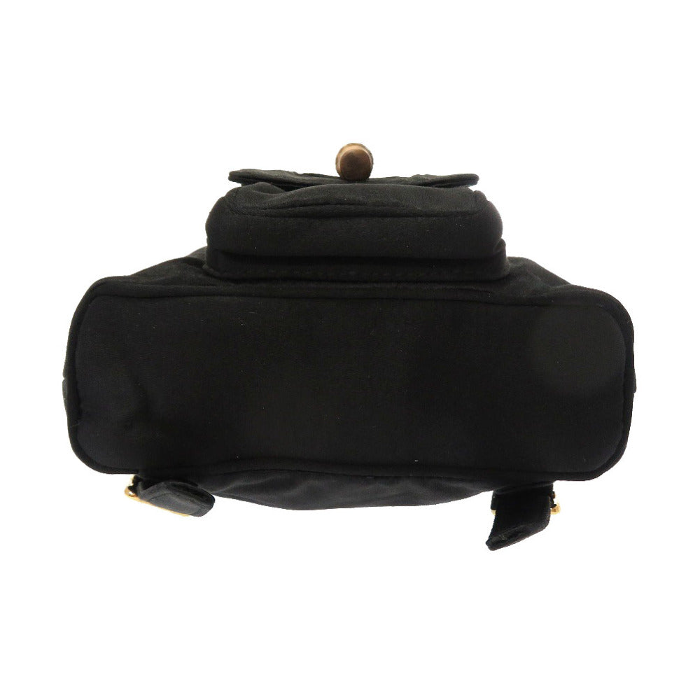 Gucci Backpack 005 Bamboo Black
