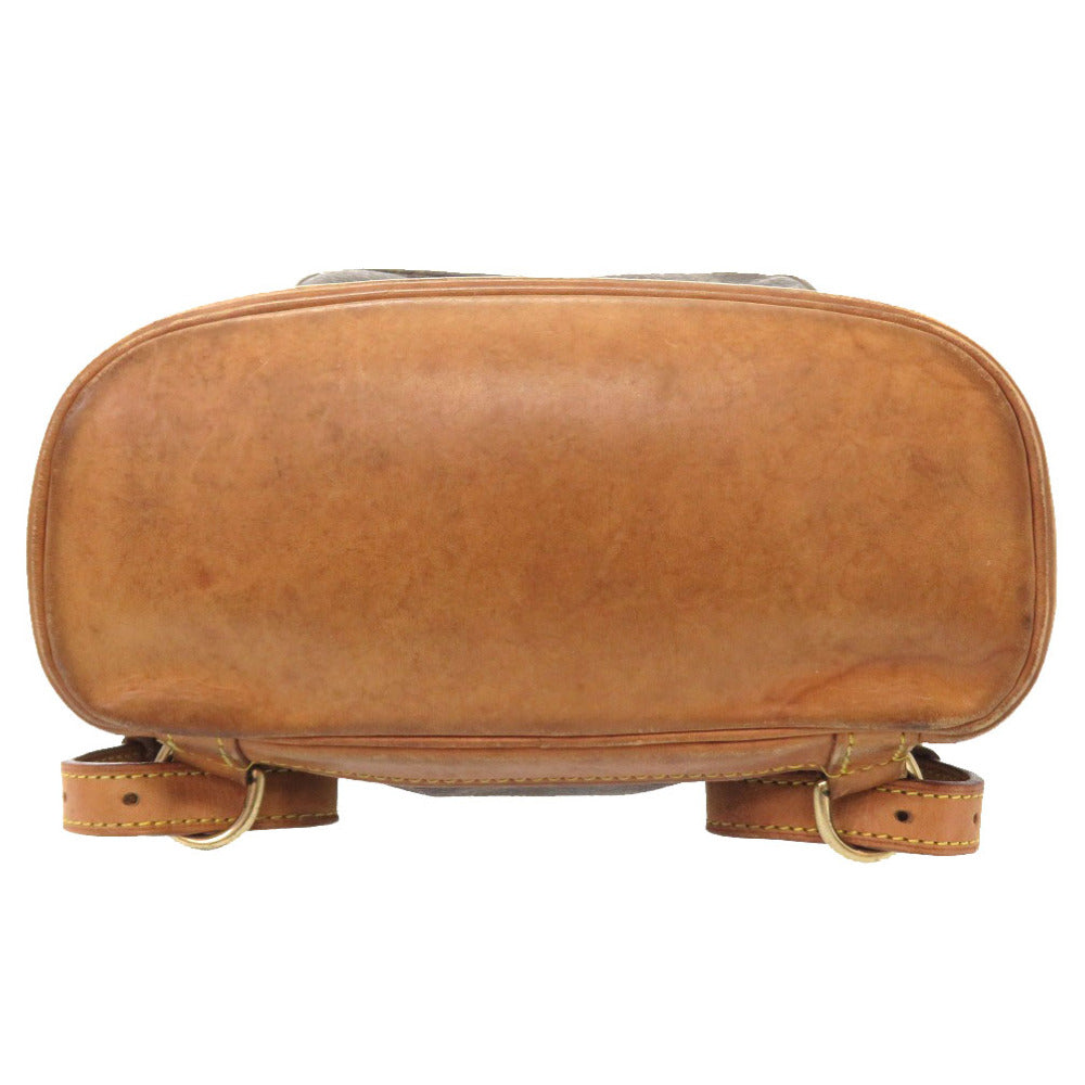 Louis Vuitton Backpack M51137 Montsouris Monogram Canvas Brown Mini