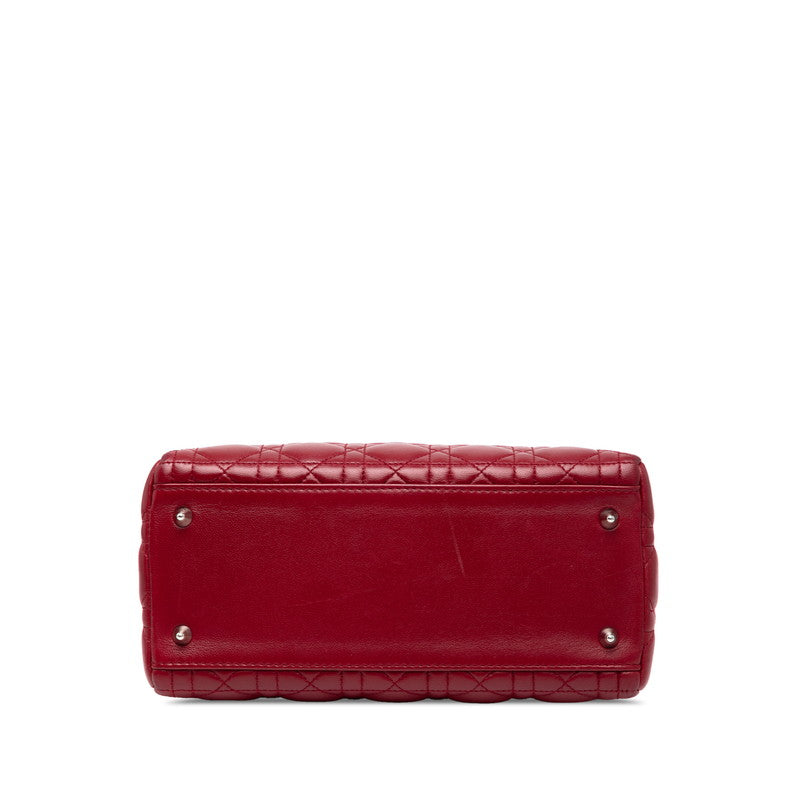 Dior Lady Cannage 2Way Bag Leather Travel Bag 2Way Bag 4