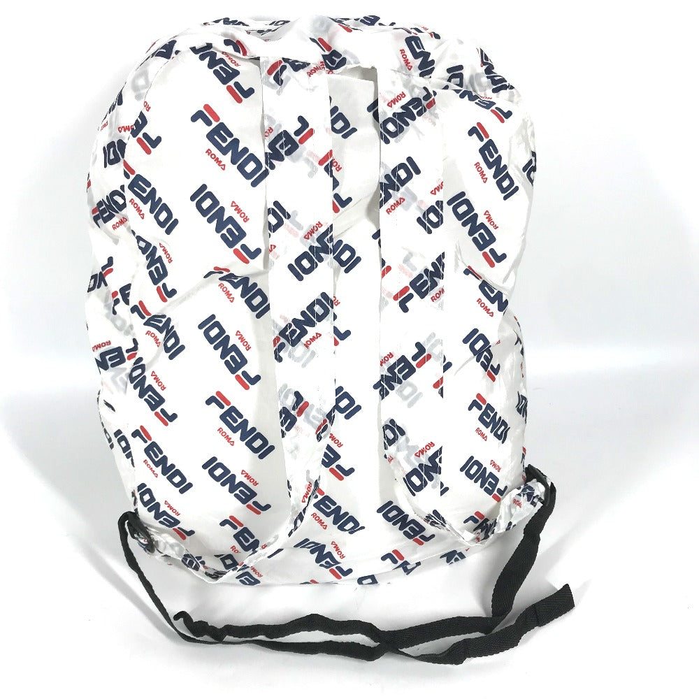 Fendi Backpack Backpack Bag Fila Collaboration Nylon White