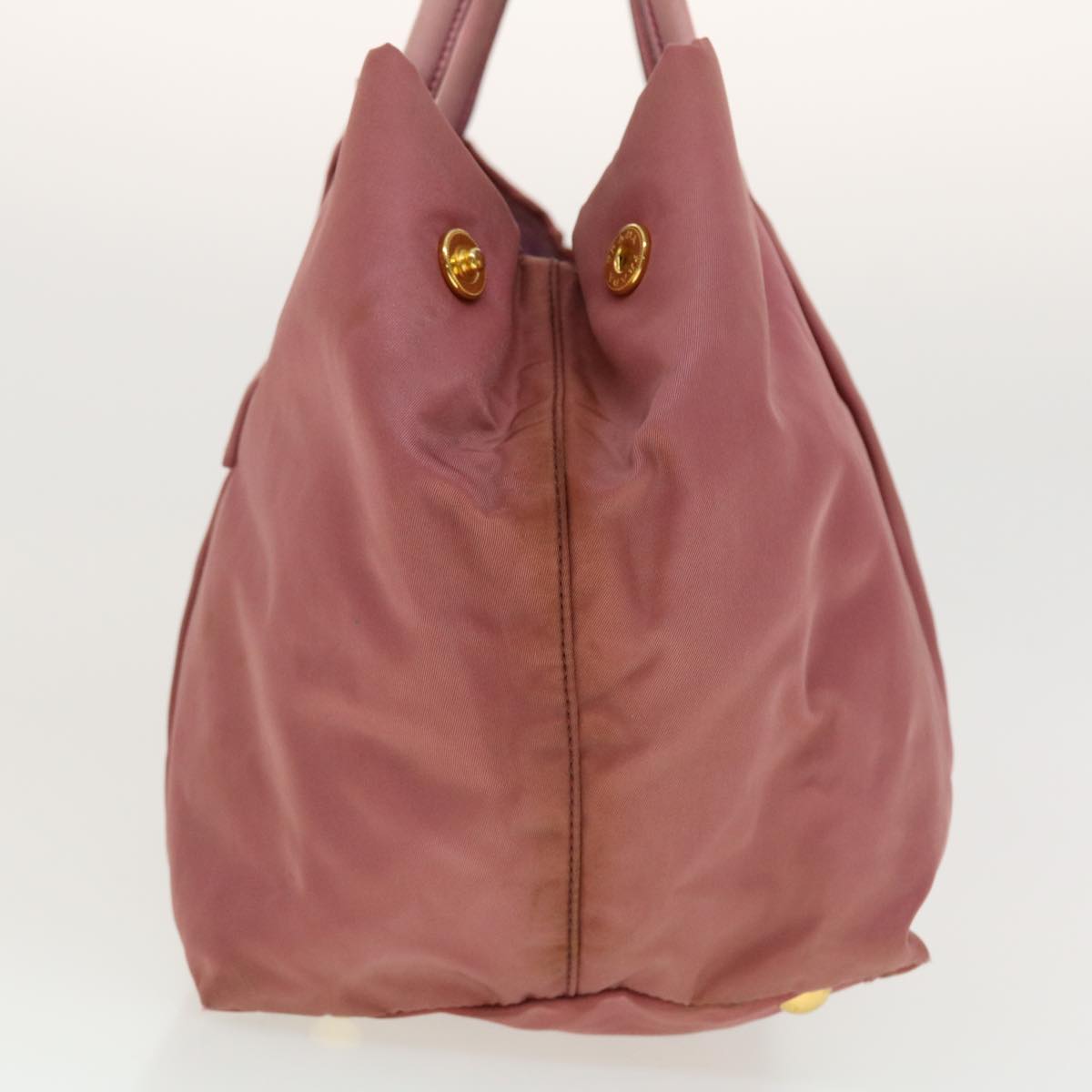 Prada Hand Bag Nylon Pink Travel Bag Nylon Pink 40963