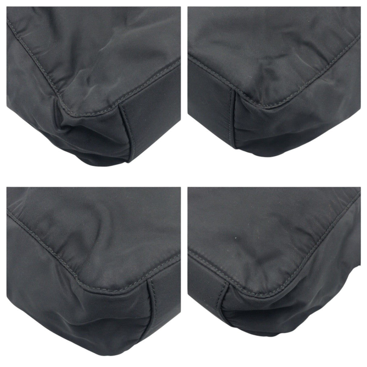 Test Embroidery Women Nylon Black Travel Bag