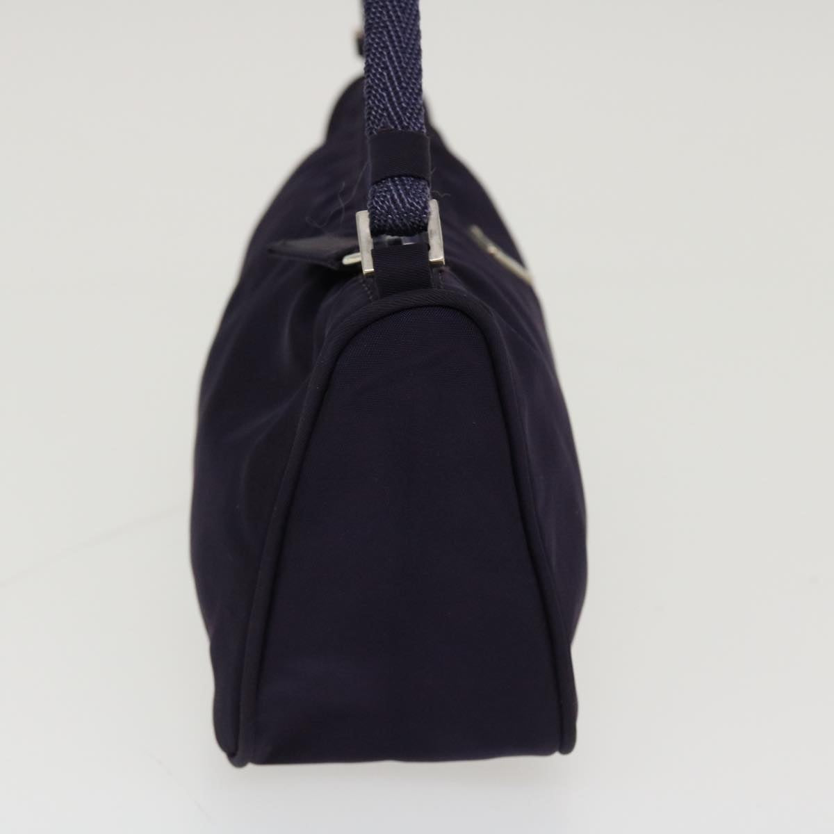 Prada Accessory Pouch Luxury Handbag Nylon Purple Clutch Bag