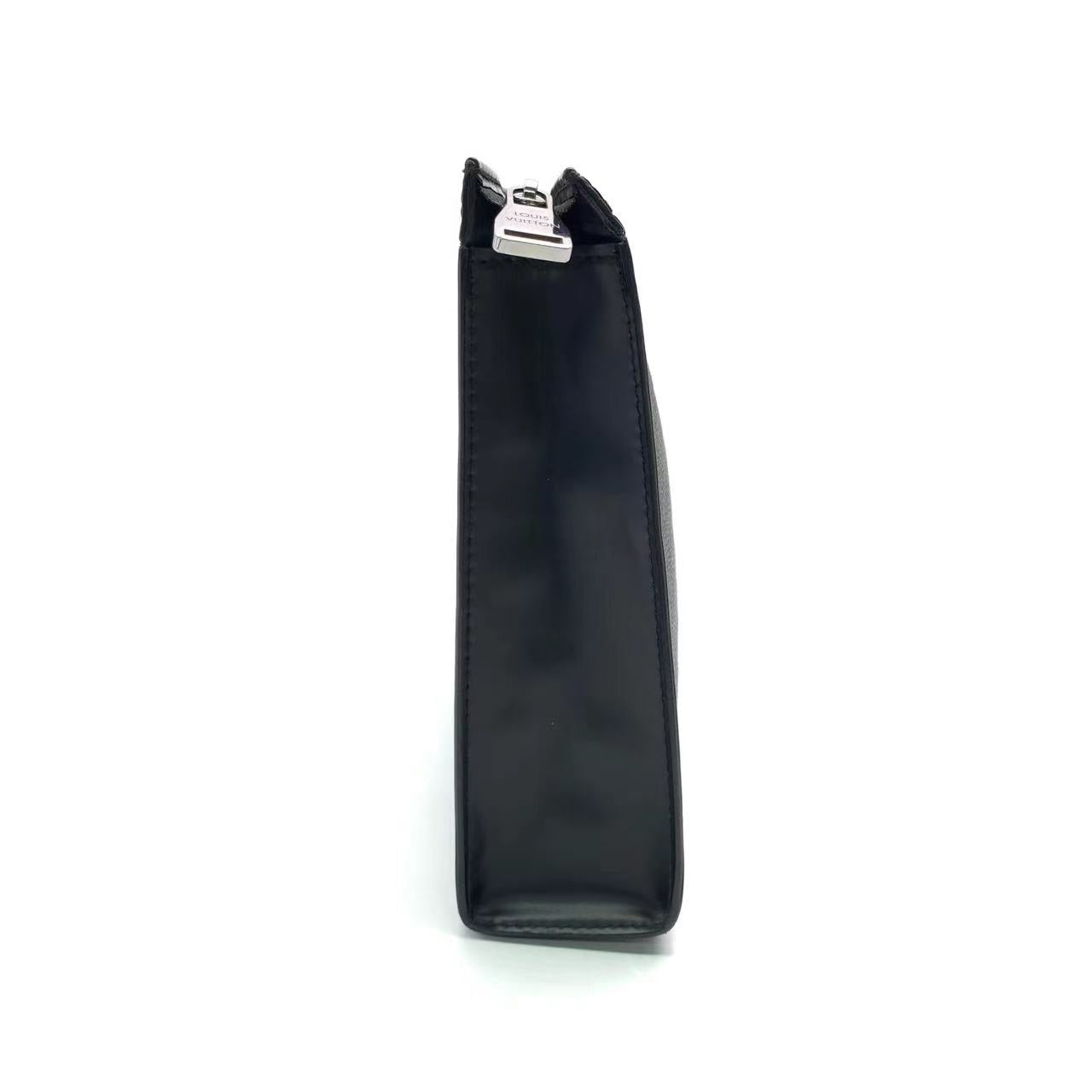 Louis Vuitton Voyage 's Monogram Black Clutch Bag
