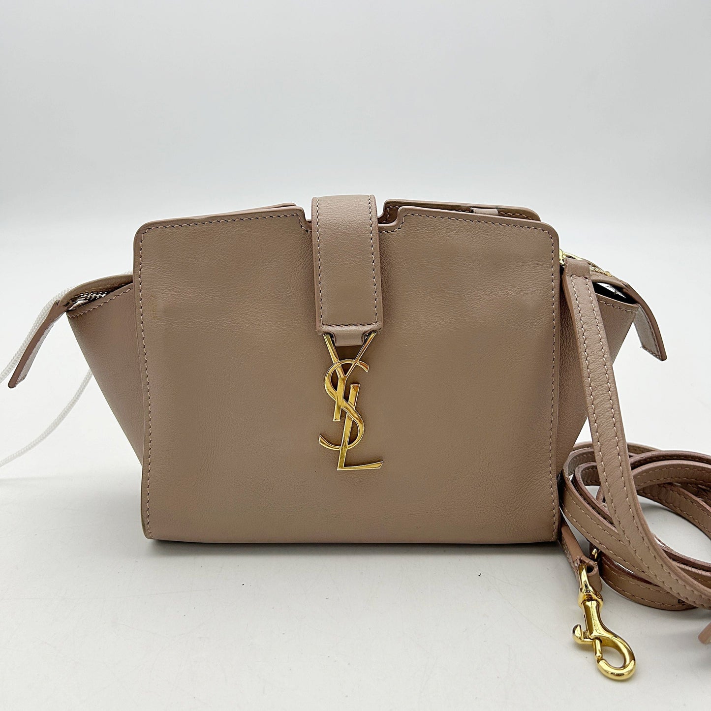 Calfskin Cabas Poudre Monogram Toy Handbag