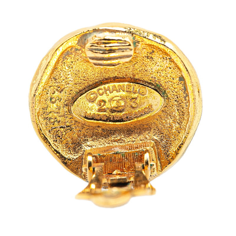 Chanel Horse Logo Earrings Jewelry