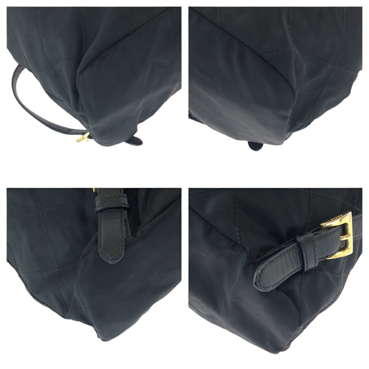 Prada Tessuto Triangle Backpack K2919 Logo