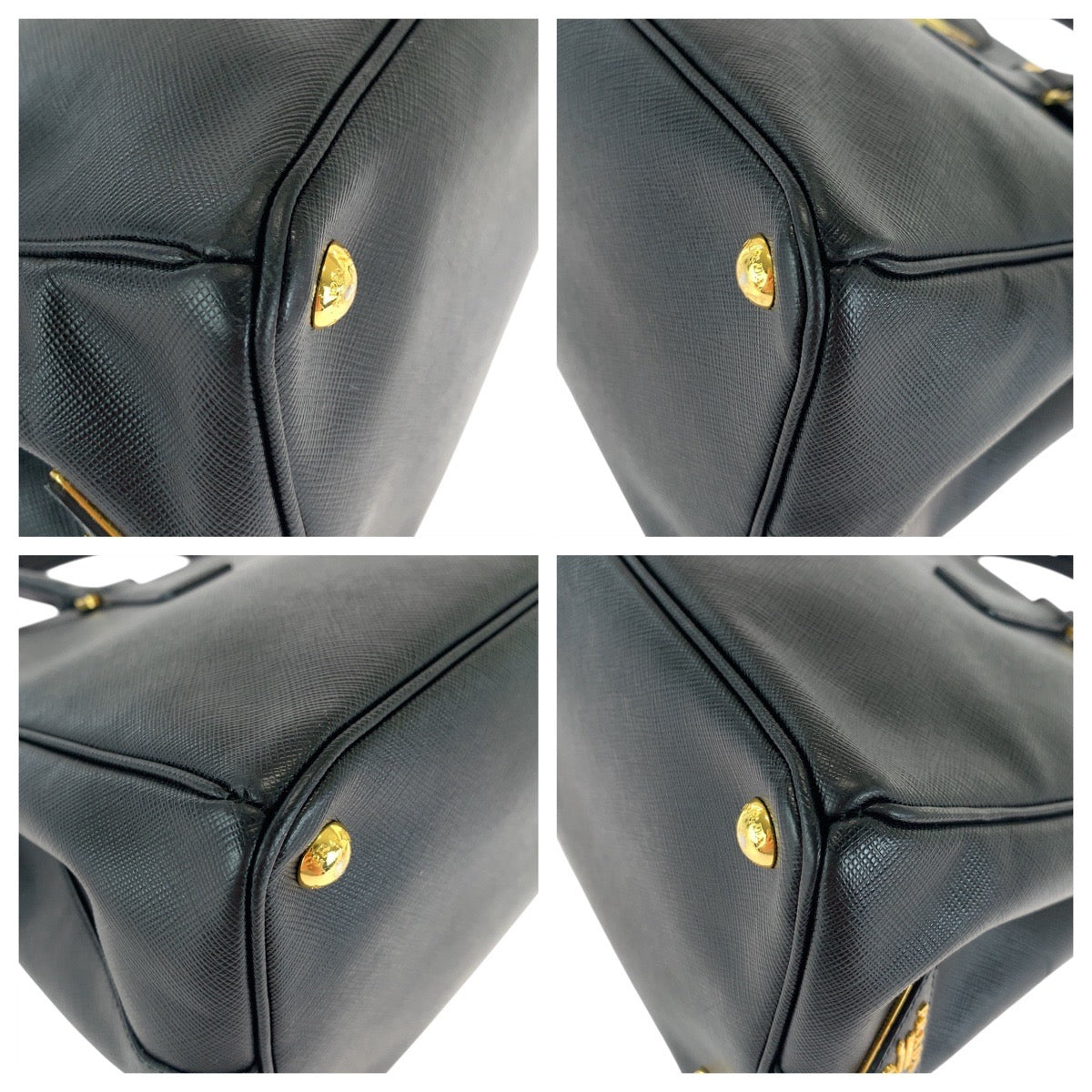 Prada 2Way Bag Leather Saffiano Travel Bag Bag Leather 501541