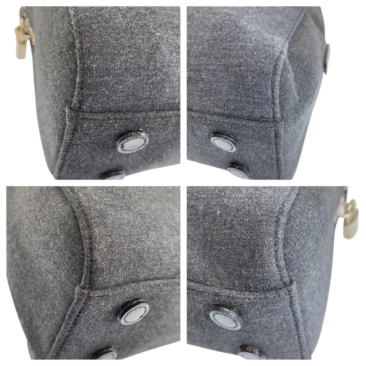 Tote Bag Grey Silvermetal Tote Bag Shoulder Canvas Black Shoulder Bag