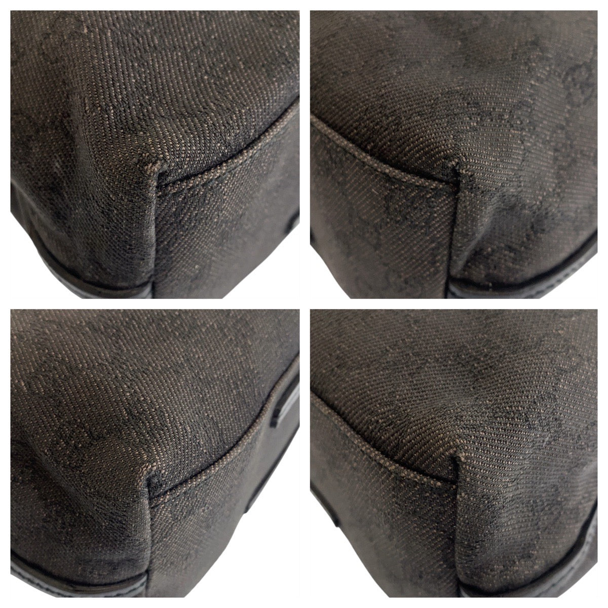 Gucci Shoulder Bag Leather Canvas Bag 69