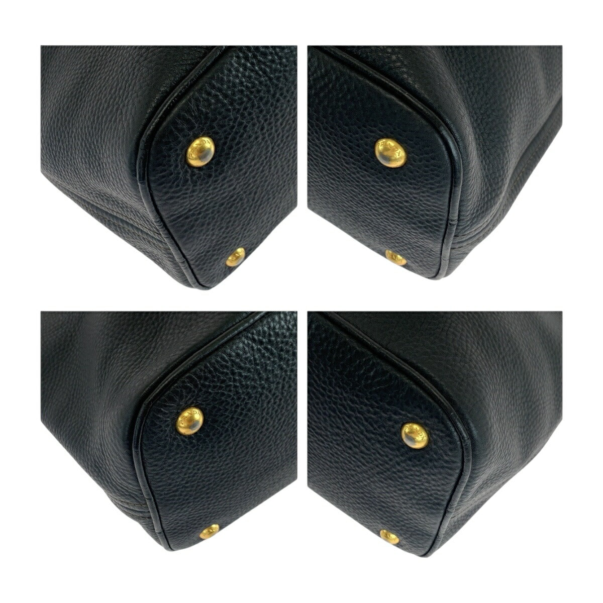 Prada Daino Shoulder Bag Leather Vitello