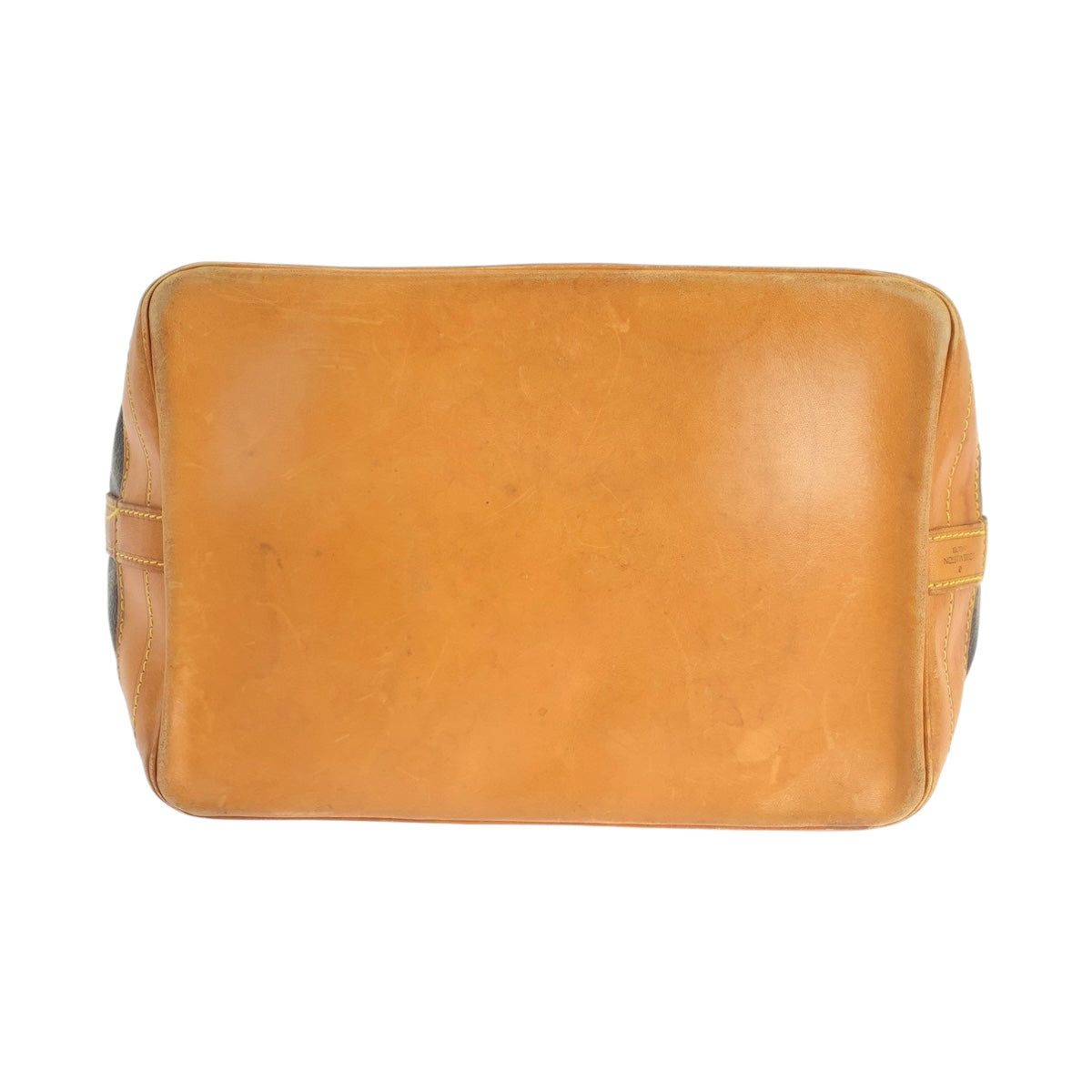 Louis Vuitton M42224 PVC Monogram Brown Gold Shoulder Bag