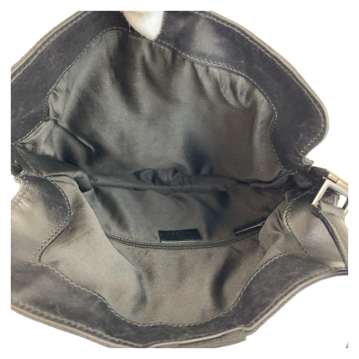 Gucci Jackie Shoulder Bag Leather Canvas 4