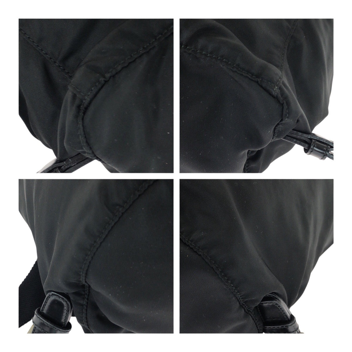 Backpack Silvermetal Test Triangle With Logo Handbag Nylon Black