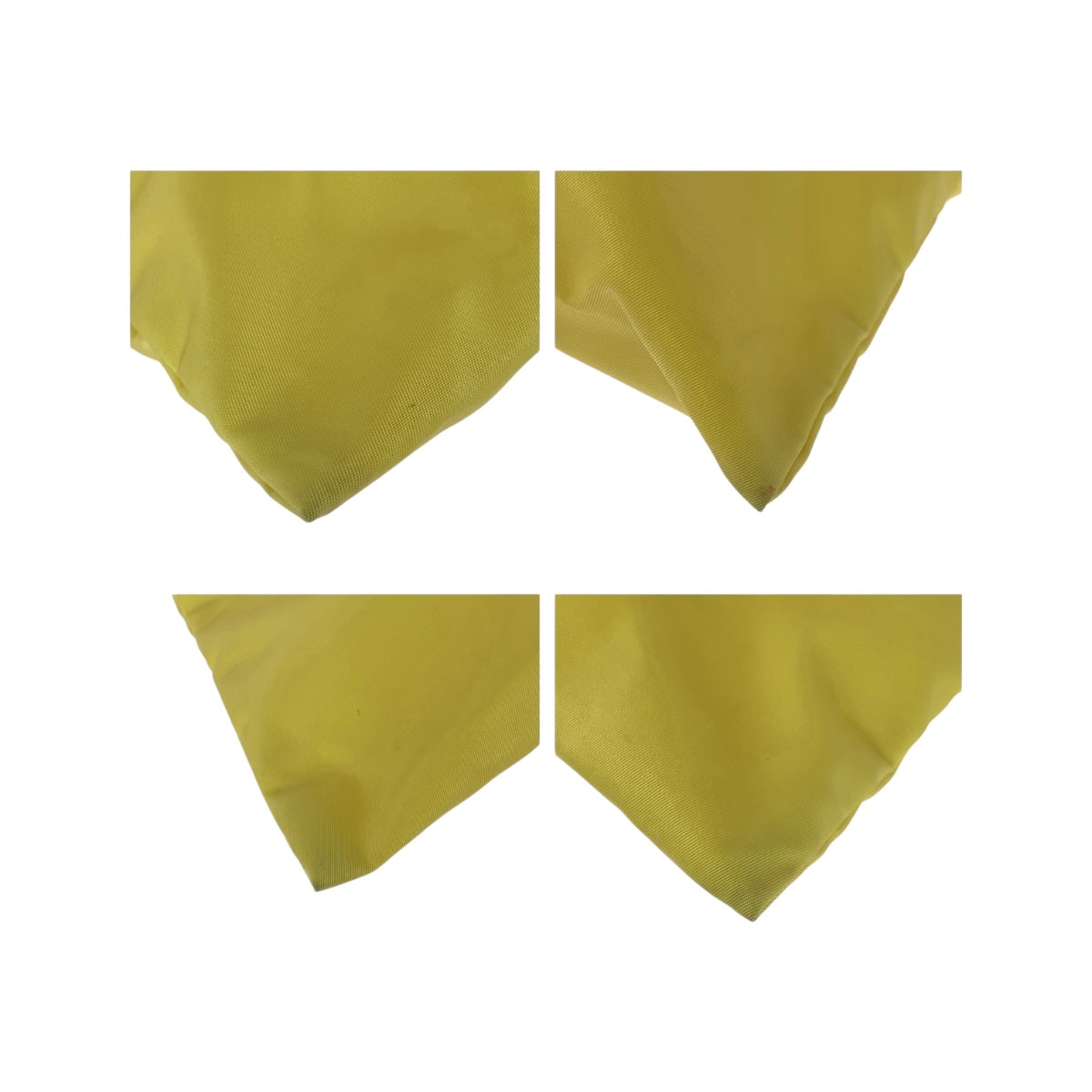 Shoulder Bag Yellow Silvermetal Test Triangle With Nylon