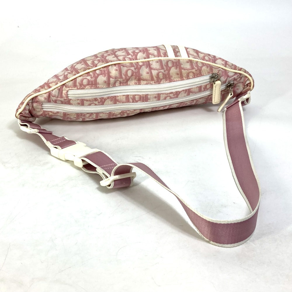 Dior Sling Bag Shoulder Bag Trotter No Women Nylon Pink
