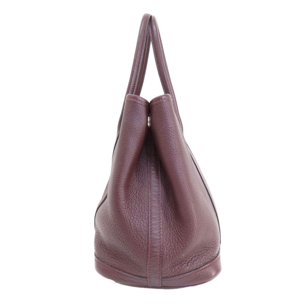 Taurillon Clemence Garden Party Tpm Bordeaux Silvermetal Red Travel Bag