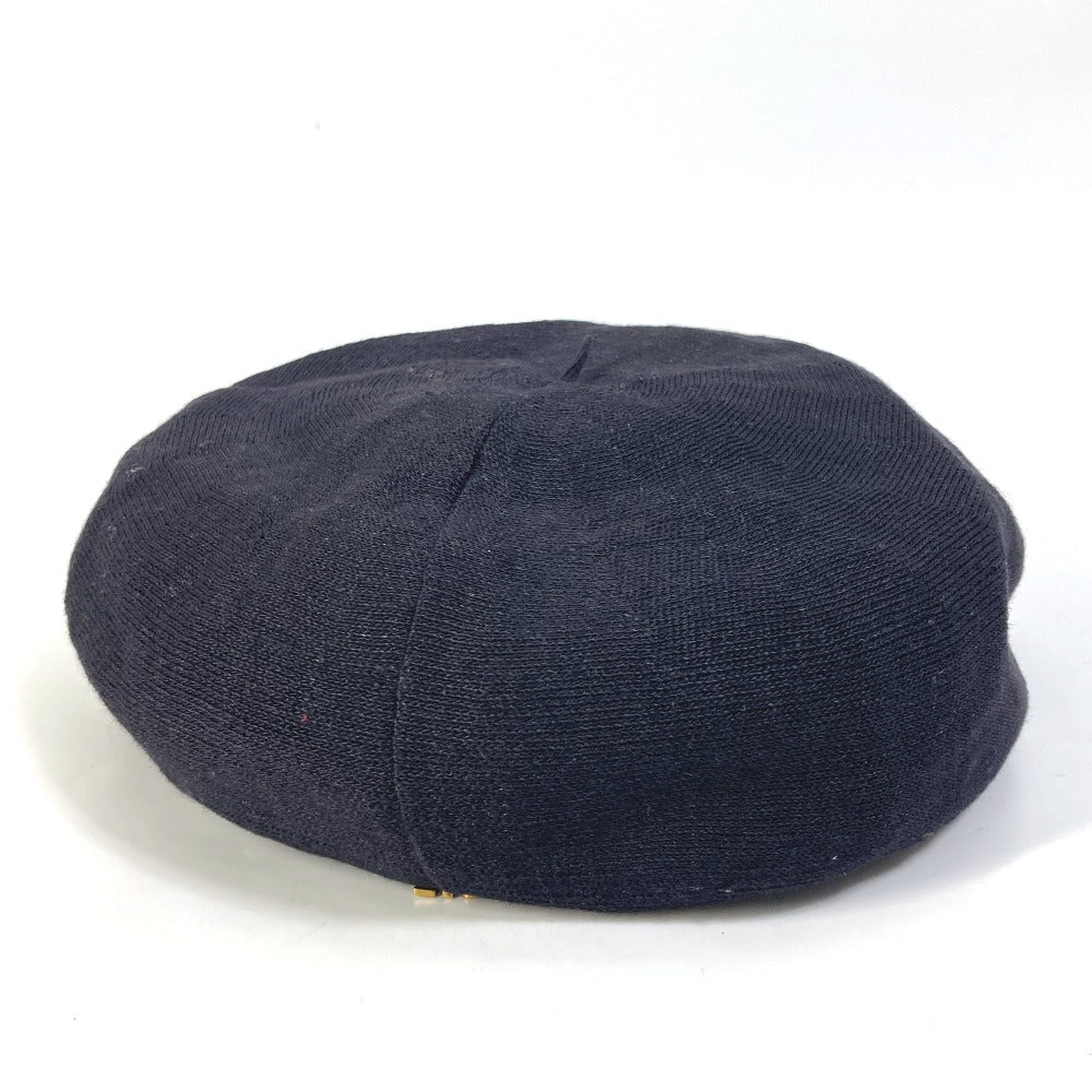 Dior Beret Linen, Women Handbag Nylon Black Travel Bag