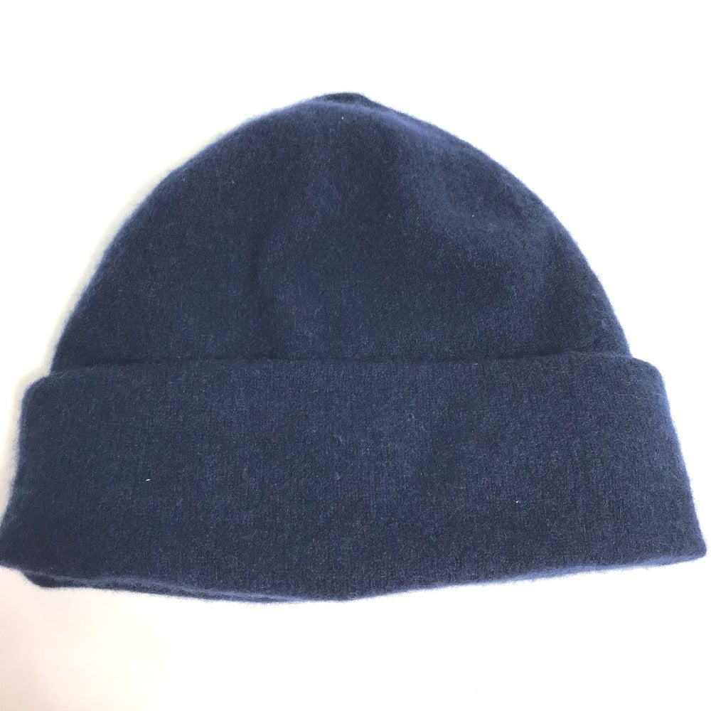 Dior Knit Hat Cashmere Navy Mens M Handbag Logo Travel Bag