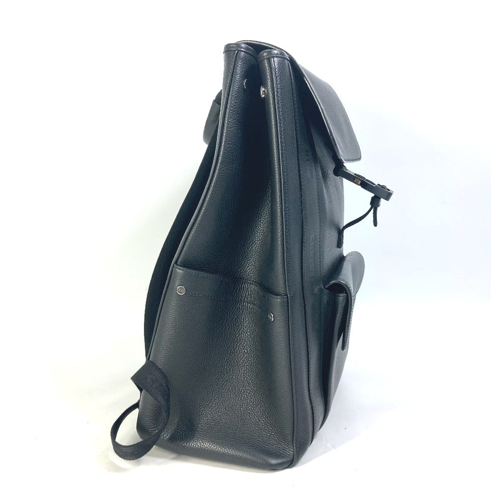 Dior Backpack Saddle Backpack Mens Handbag Leather Black