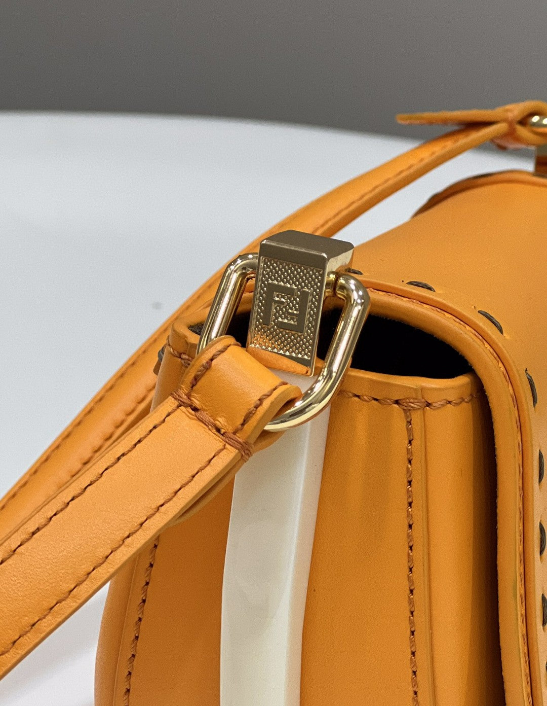 Top QualityTop Quality Moonlight Saddle Orange Handbag