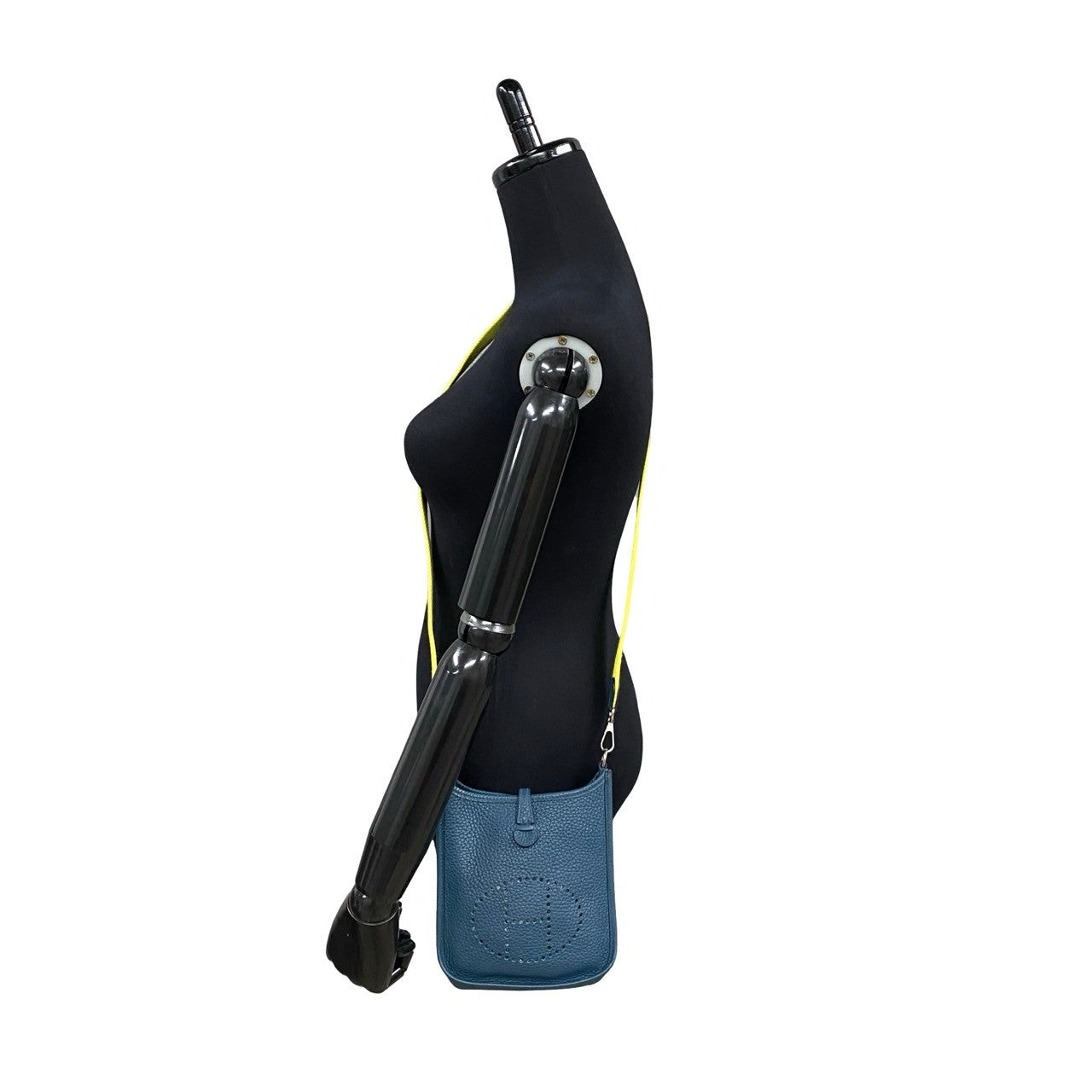 Shoulder Bag Taurillon Clemence, Evelyn Tpm Women Leather Blue