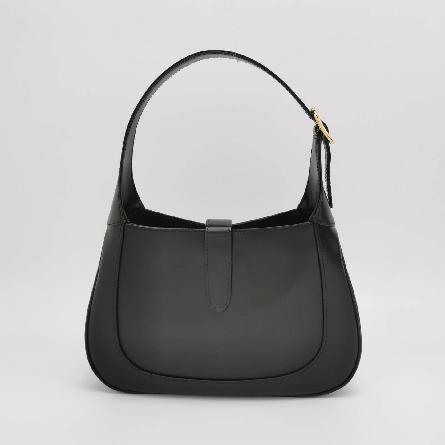 Gucci Jackie without Strap Leather Black Small Travel Bag