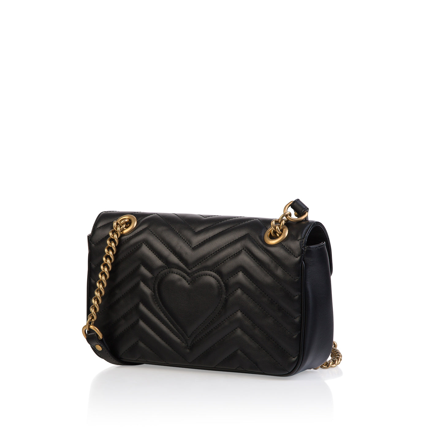 Gucci Marmont Matelass Bag Small Crossbody Bag Black 2
