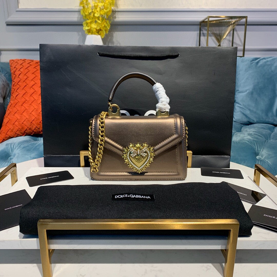 Devotion Mordore Nappa Antique Brassã Small Travel Bag