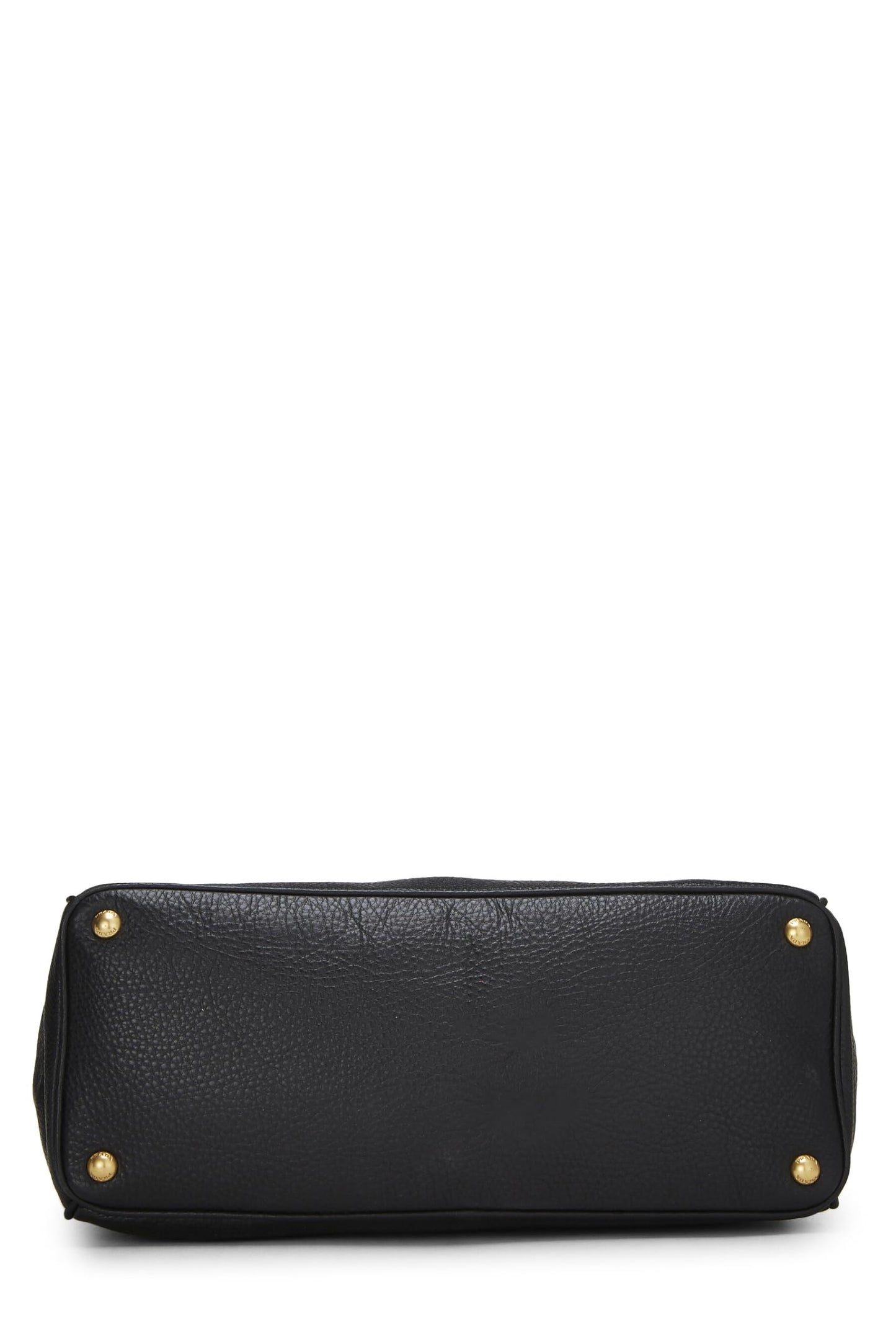 Prada Daino Convertible Tote Vitello Black Tote Bag Convertible Tote Black
