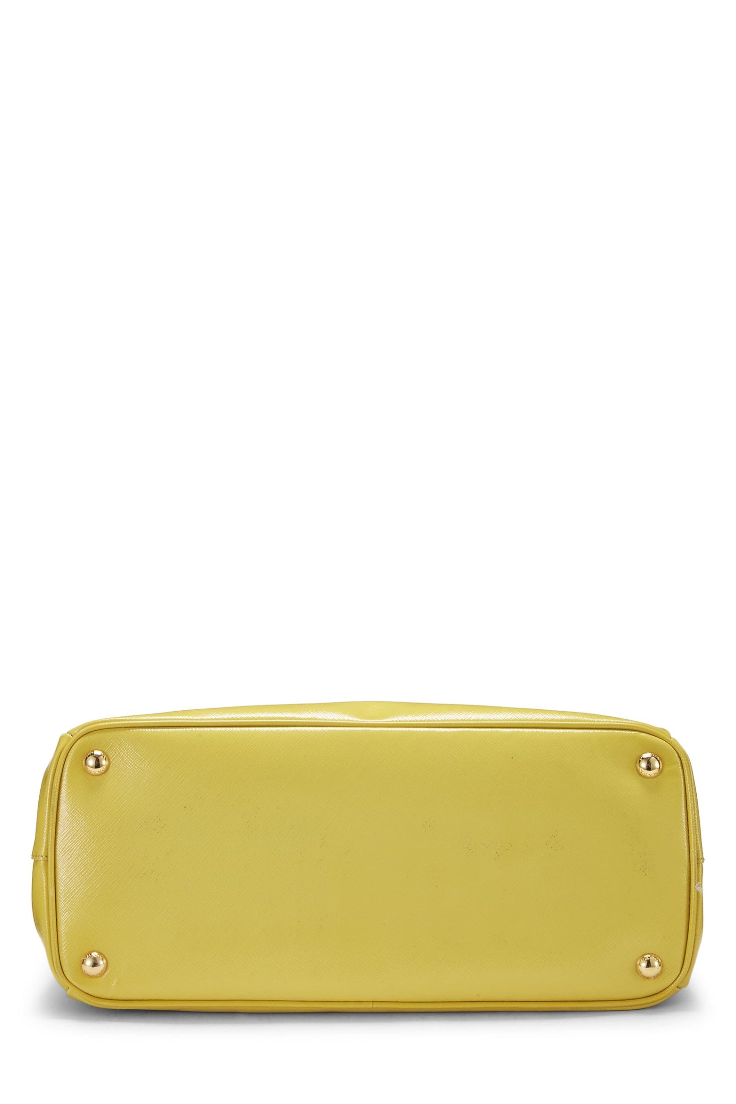 Prada Executive Tote Saffiano Yellow Large Tote Bag
