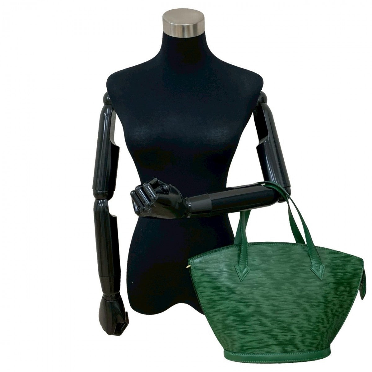 Louis Vuitton M52274 Epi Sun jack Leather Green Handbag