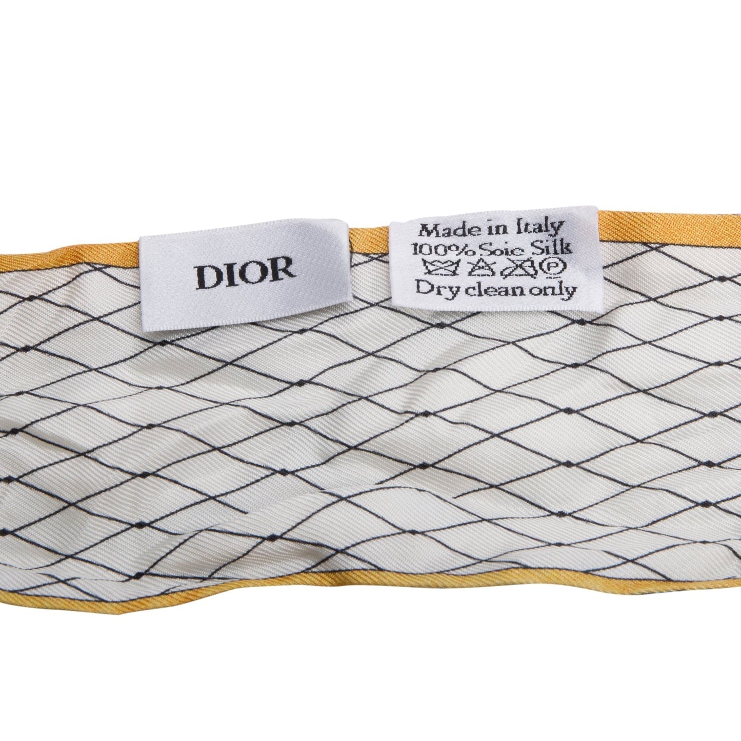 Dior Christian Le Monde Silk Twilly Handbag Travel Bag