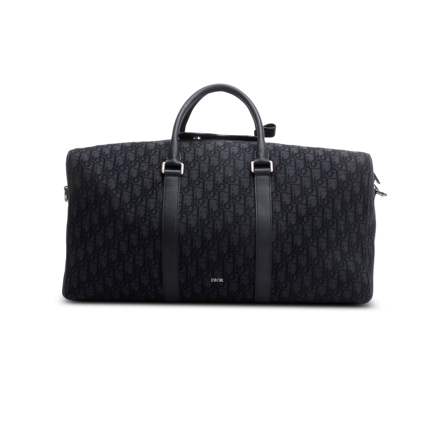 Dior Christian Oblique Lingot Duffel Bag Black Travel Bag