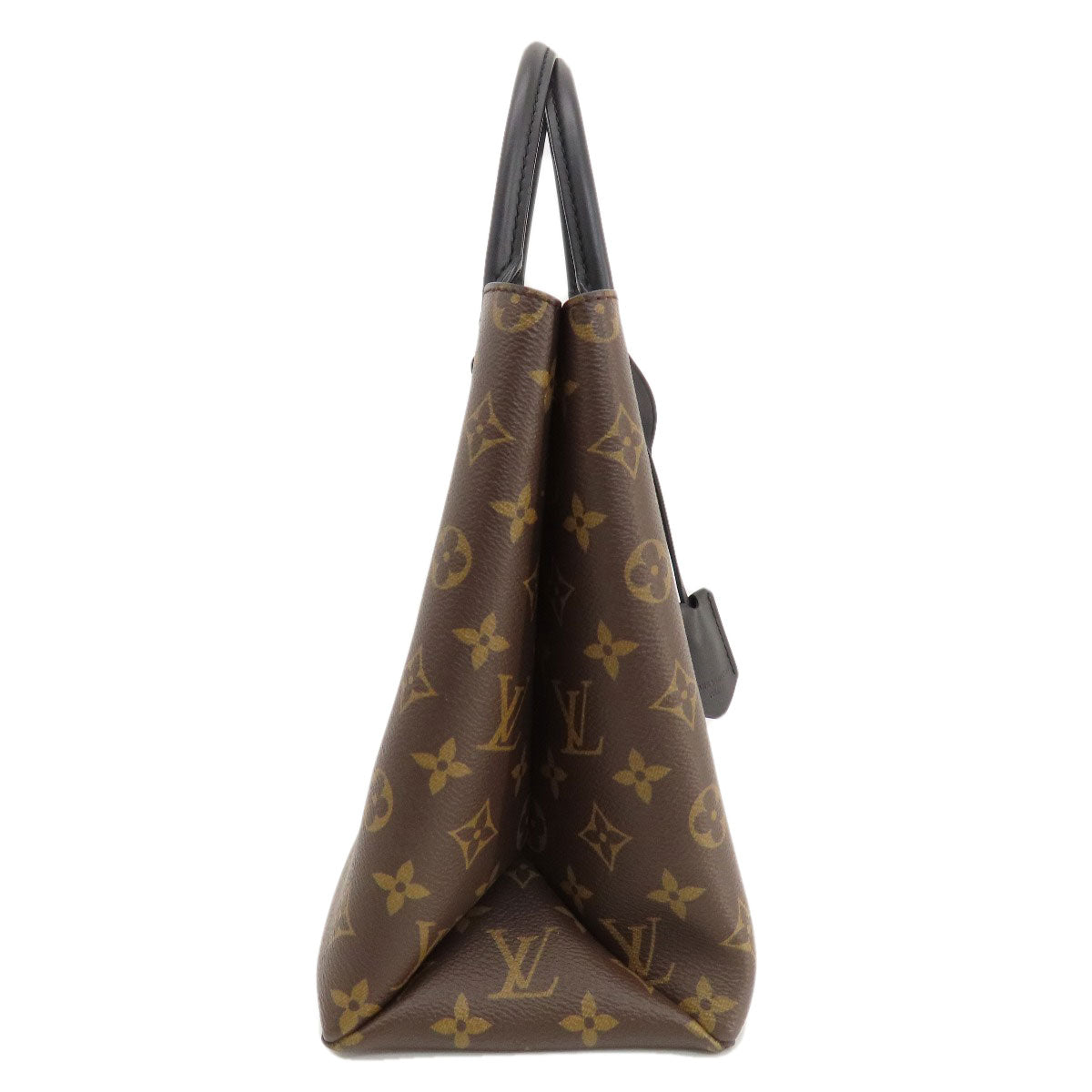 Louis Vuitton M43550 Flower Monogram Canvas Brown Tote Bag