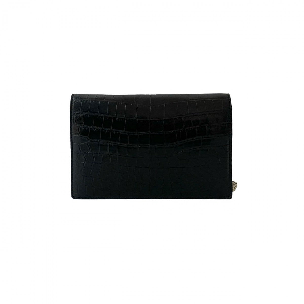 YSL Saint Laurent Yves Shoulder Bag Leather Black 652A3181031