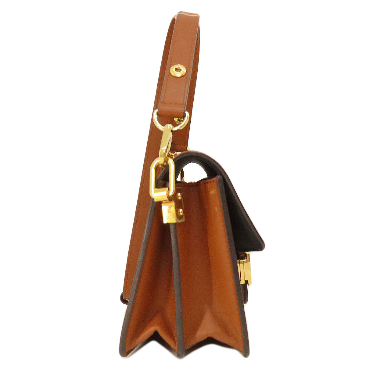 Louis Vuitton M45959 reverse Dauphine Monogram Brown Mini Shoulder Bag