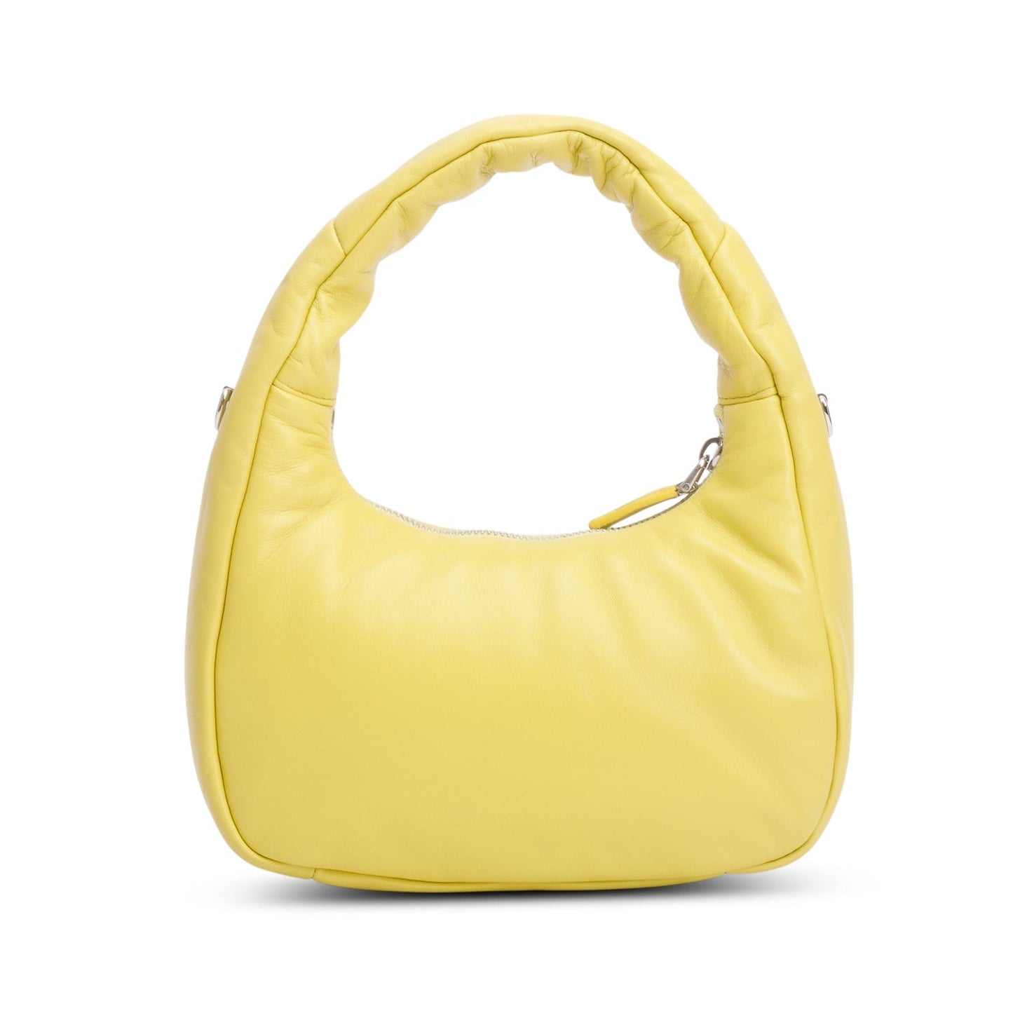 Prada Yellow Nappa Soft Padded Bag Mini Travel Bag